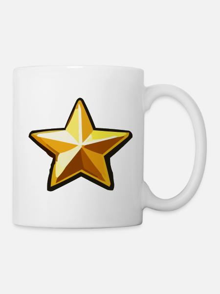 stern - Tasse - Weiß