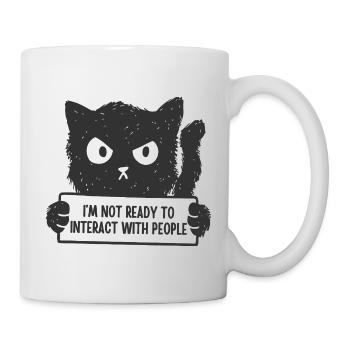 I'm Not Ready To Interact With People - Mug - white - Right