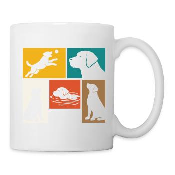 Labrador Retriever Father Dog Lover - Mug - white - Right