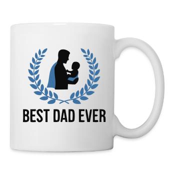Meilleur Papa Fier De Tous les Temps - Mug blanc - blanc - Droite
