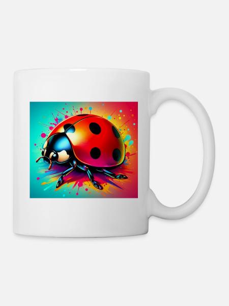 ladybird - Mug - white