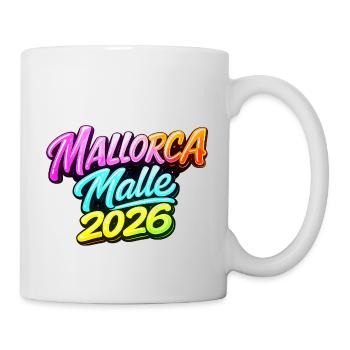 Mallorca, Malle, 2026 - Tasse - Weiß - Rechts