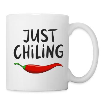 Juste un humour glaçant et drôle de jeu de mots au piment - Mug blanc - blanc - Droite