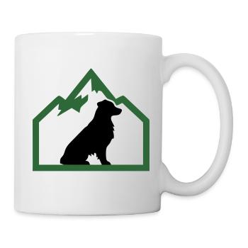 Dog Mountains Outdoor Crest - Mug - white - Right