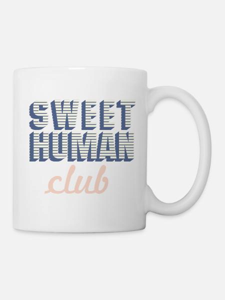 Sweet Human Club Logo - Mug blanc - blanc
