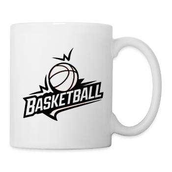 I can't I have backetball - Mug - white - Right