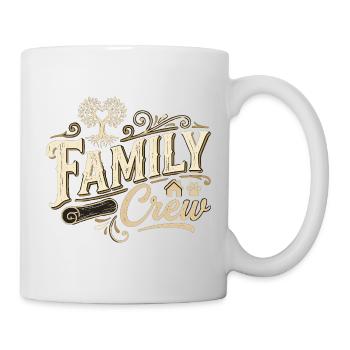 Family Crew Vintage Family Saying - Mug - white - Right