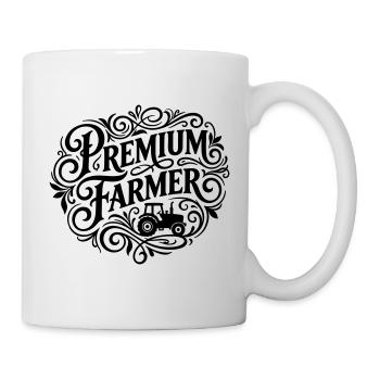 Fermier Premium Dit Fermier - Mug blanc - blanc - Droite