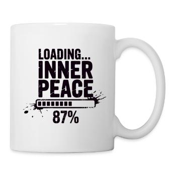 Loading Inner Peace - Sarcasm Stress Shirt - Mug - white - Right