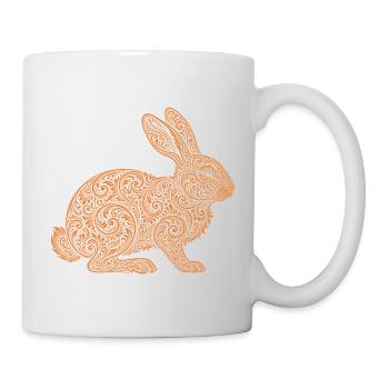 Lièvre - Mug blanc - blanc - Droite