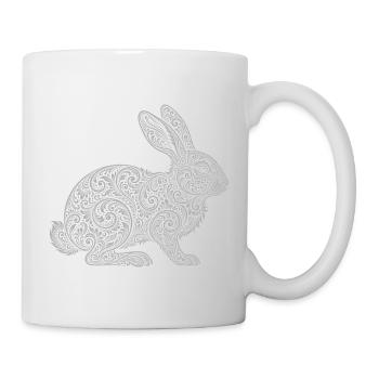 Lièvre - Mug blanc - blanc - Droite