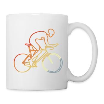 Vintage Cyclists - Mug - white - Right