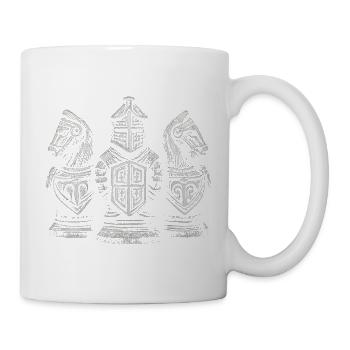Chess Knight Medieval Figures for Men - Mug - white - Right