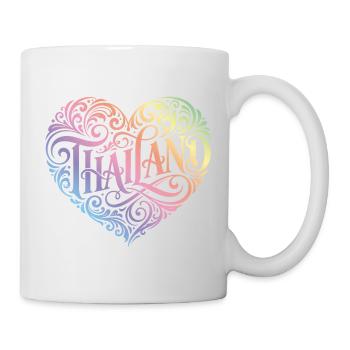 Thailand Heart Colorful - Mug - white - Right