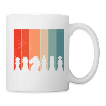 Chess Retro - Mug - white - Right