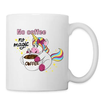 Coffee Unicorn No Coffee No Magic - Mug - white - Right