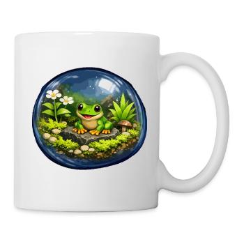 Frog in Glass Terrarium - Mug - white - Right