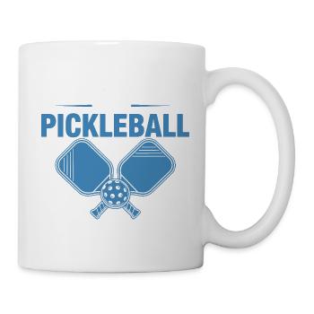 Pickleball, wenn du das lesen kannst, bin ich bei Funny - Tasse - Weiß - Rechts