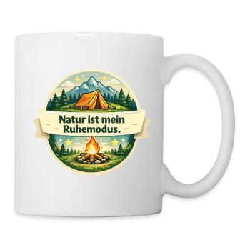 Natur ist mein Ruhemodus - Tasse - Weiß - Rechts