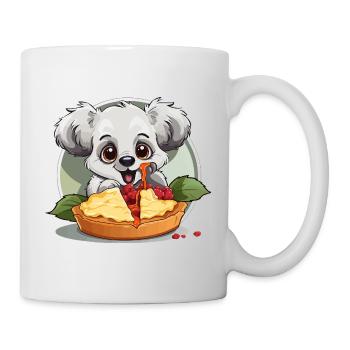 Kawaii Koala Pie Delight - Mug - white - Right