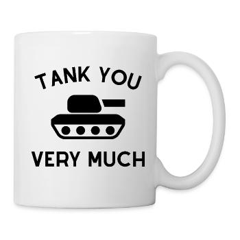 Tank You Very Much Panzerkampfwagen - Mug - white - Right