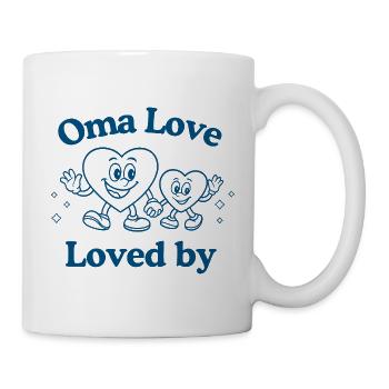 Cadeau de grand-mère personnalisé - Fête des mères de grand-mère - Mug blanc - blanc - Droite