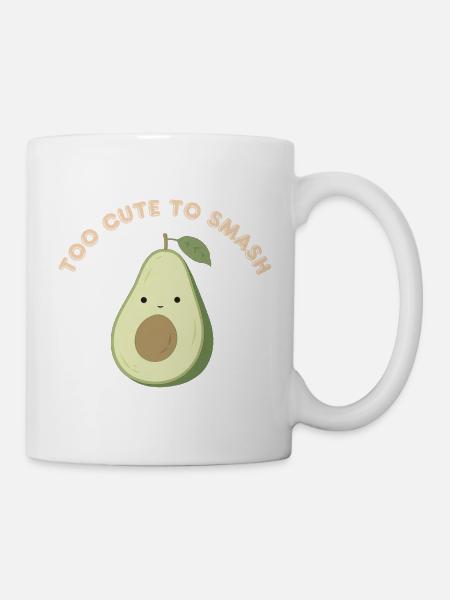 Avocado Cute to Smash - Mug - white