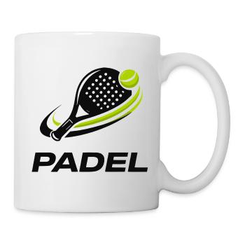 Padel - Mug blanc - blanc - Droite