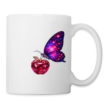 Ruby Life – Power Butterfly - Mug - white - Right