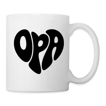 Grand-père - Mug blanc - blanc - Droite