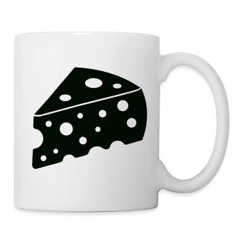 Fromage suisse - Mug blanc - blanc - Droite