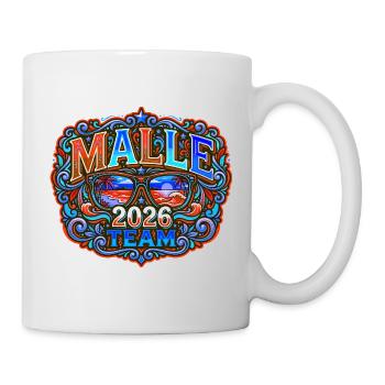 Malle 2026 Mallorca Holidays - Mug - white - Right