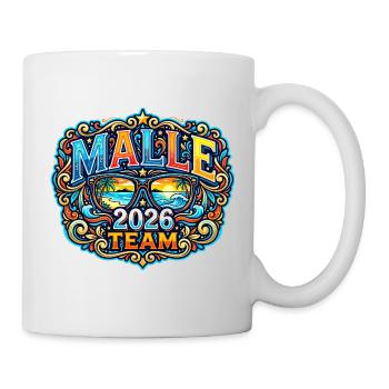 Malle 2026 Mallorca Holidays - Mug - white - Right