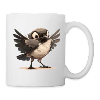 Elstern Elster - Tasse - Weiß - Rechts