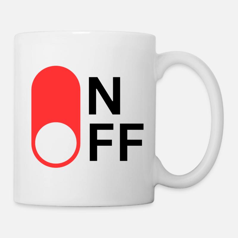 ON/OFF mode - Mug - white