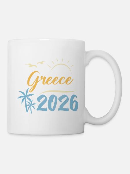 Greece 2026 - Tasse - Weiß