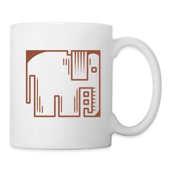 Elephant - Mug - white - Right