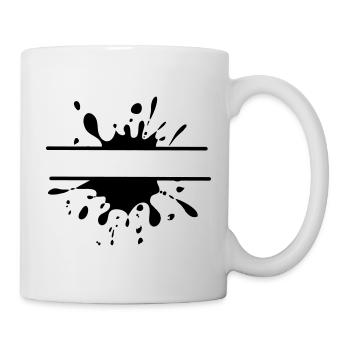 Mud Run Splash – Customisable Design - Mug - white - Right