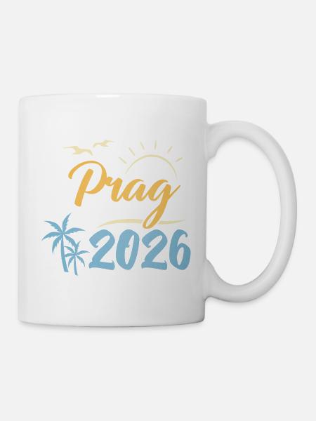 Prag 2026 - Tasse - Weiß