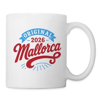 Malle 2026 Original 2026 Mallorca - Tasse - Weiß - Rechts