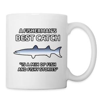 La meilleure prise du pêcheur - Mug blanc - blanc - Droite