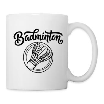 badminton - Mug - white - Right