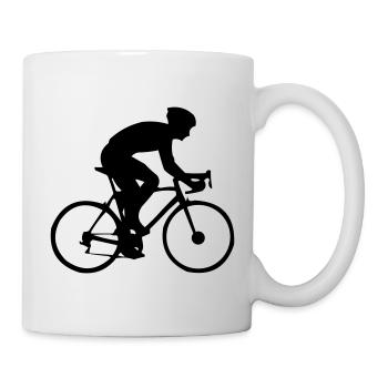 Biker - Tasse - Weiß - Rechts