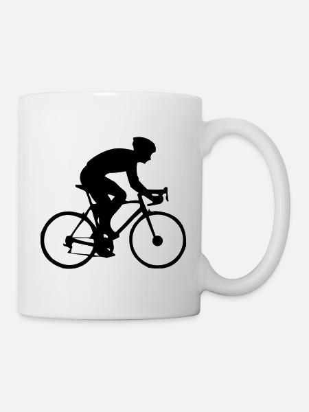 biker - Mug - white