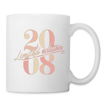 Anniversaire édition limitée 2008 - Mug blanc - blanc - Droite