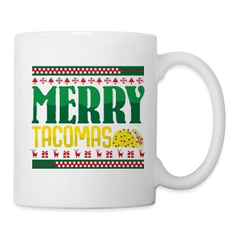Tacos Weihnachten de Noël Taco Moches - Mug blanc - blanc - Droite