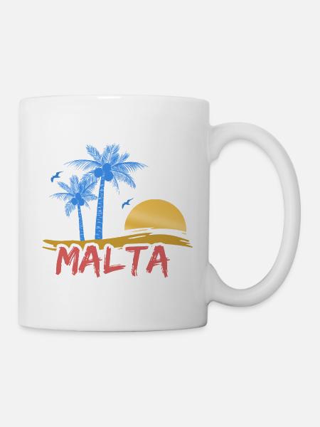 Malta - Tasse - Weiß