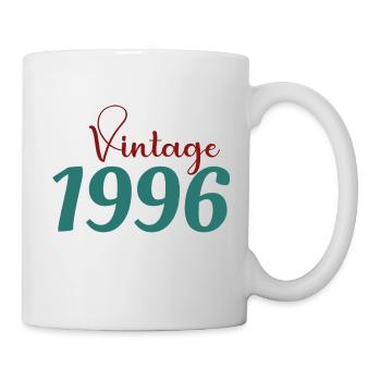 30 Year Retro 70s Tee Born 1996 - Mug - white - Right