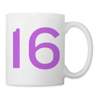 16 - Tasse - Weiß - Rechts