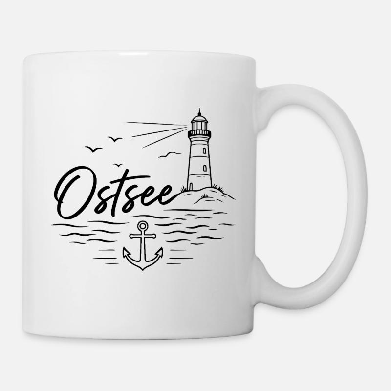 Ostsee - Tasse - Weiß